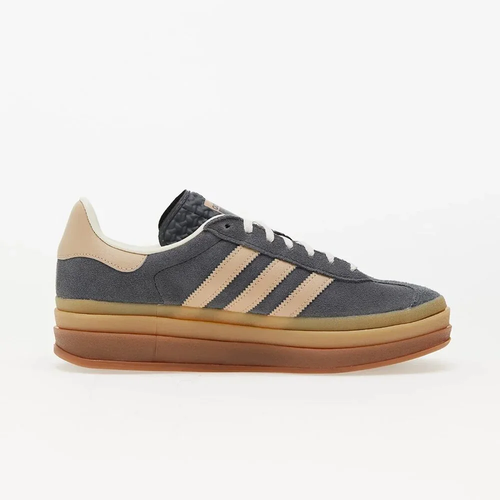 [NEW] Women's adidas Gazelle Bold Shoe 'Grey' IE0428‎